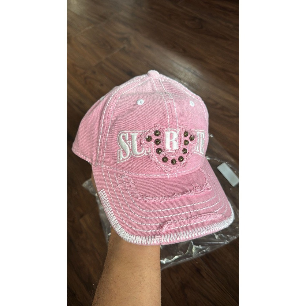 PINK Supreme True Religion Black 6-Panel Hat One Size ❤️✅ BRAND NEW SHIPS ASAP